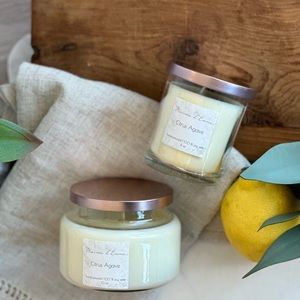 Maison d’Emma candle collection. | citrus agave 10 oz